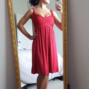 Flowy Sexy Red Dress from Max Studio
